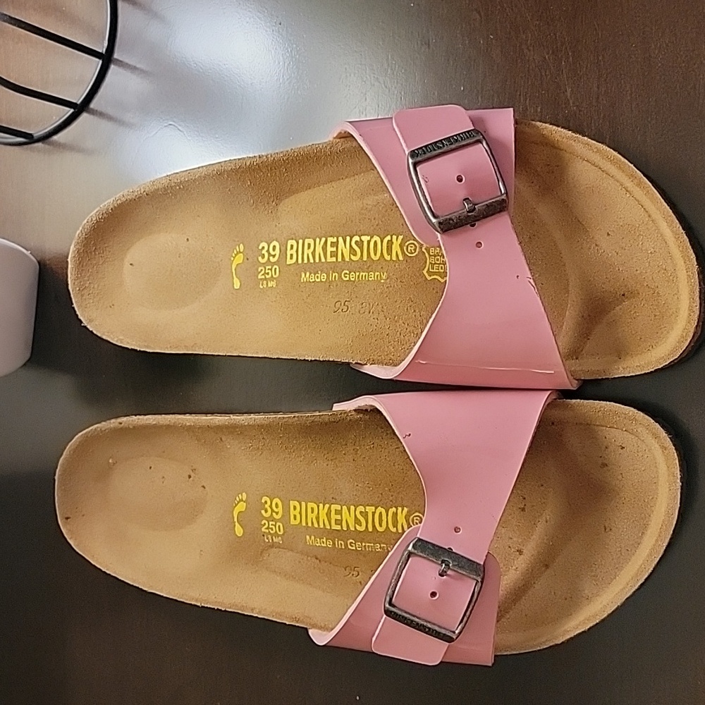 Birkenstock Madrid Pink Sandals Like New Size 39 (Women's 8)